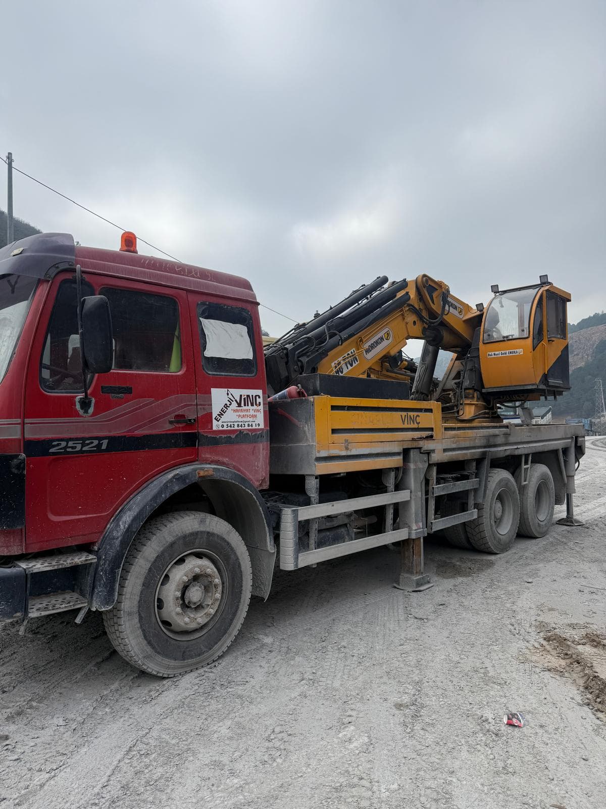 ASELKON 35TON kırmızı — FORD